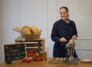 Corte de jamon en eventos